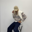 maglia riga con colletto polo